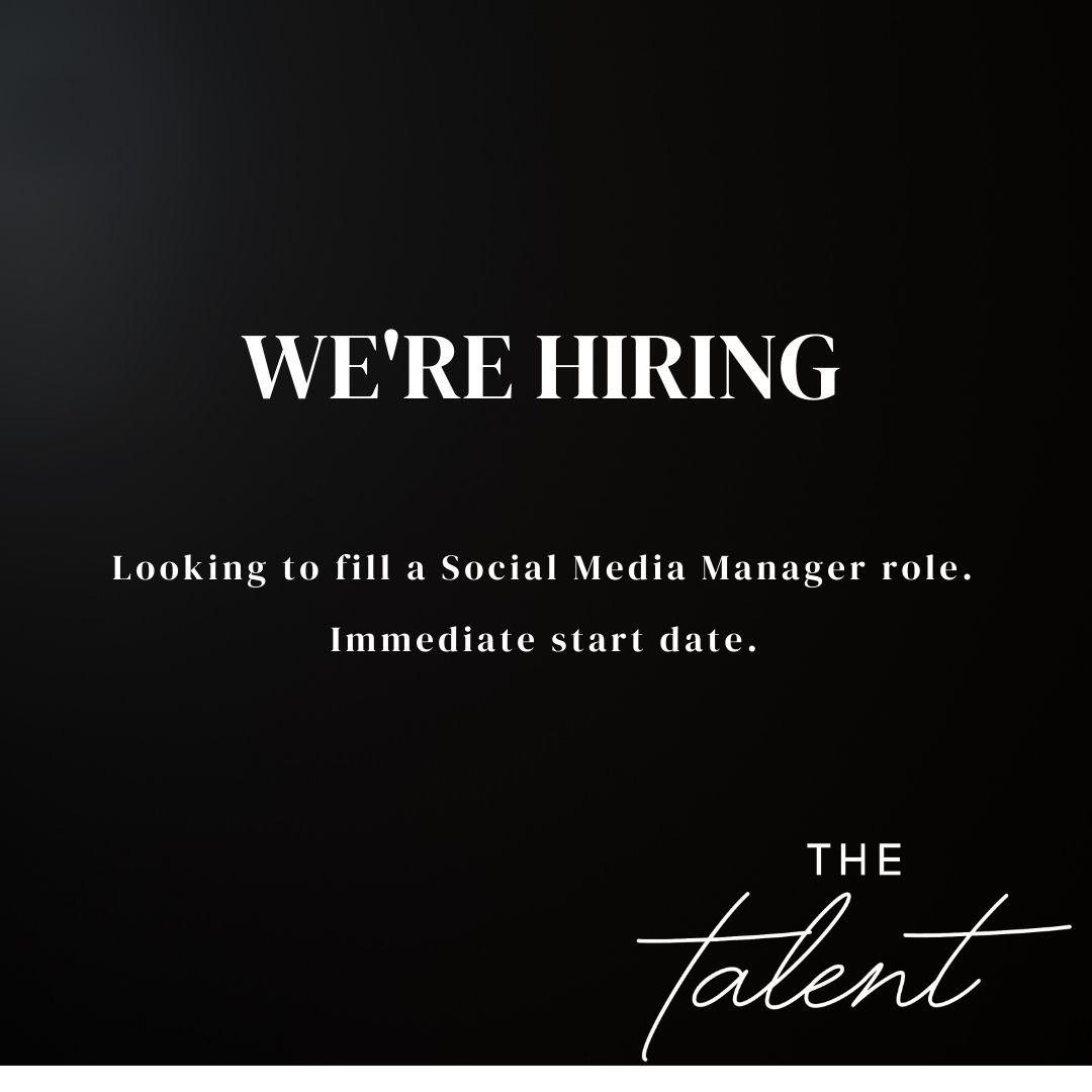 TheTalent_LA's tweet photo. The Talent is HIRING ✨⁠
We're hiring a Social Media Manager. This is a fantastic opportunity to be a part of a dynamic team in the entertainment industry. 

Head to the link in our bio &amp; click 'careers' for full details and how to apply.⁠ https://t.co/limTcikQRz
