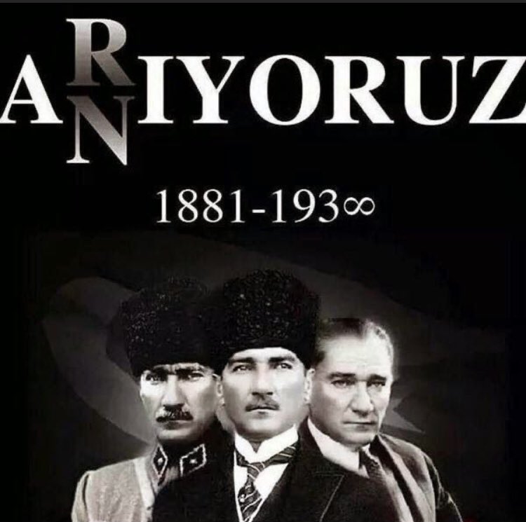 selimbicici's tweet photo. Minnettarız  #10Kasım https://t.co/JoCt2atKbT
