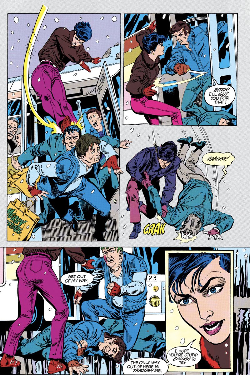 How the Black Canary saved Christmas 🎄 

Green Arrow (1988) #3