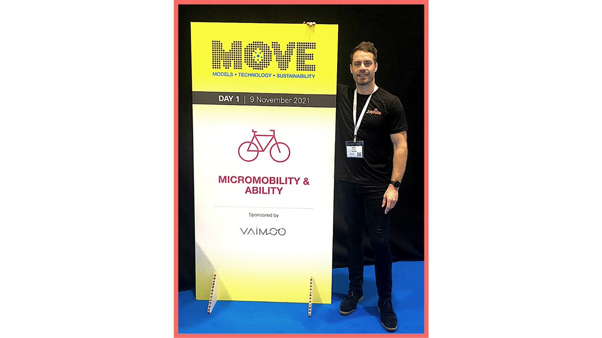 JoyrideCity's tweet image. Our UK team is on the ground and feeling the energy at #MOVE2021. It's been worth the wait, @MOVE_Event!