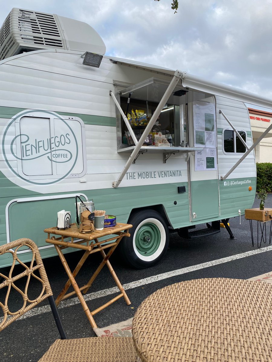 support ur local barista/business owner!! Miami Lakes in front of the Publix on 67th + Aventura Gardens Farmer’s Market Sunday