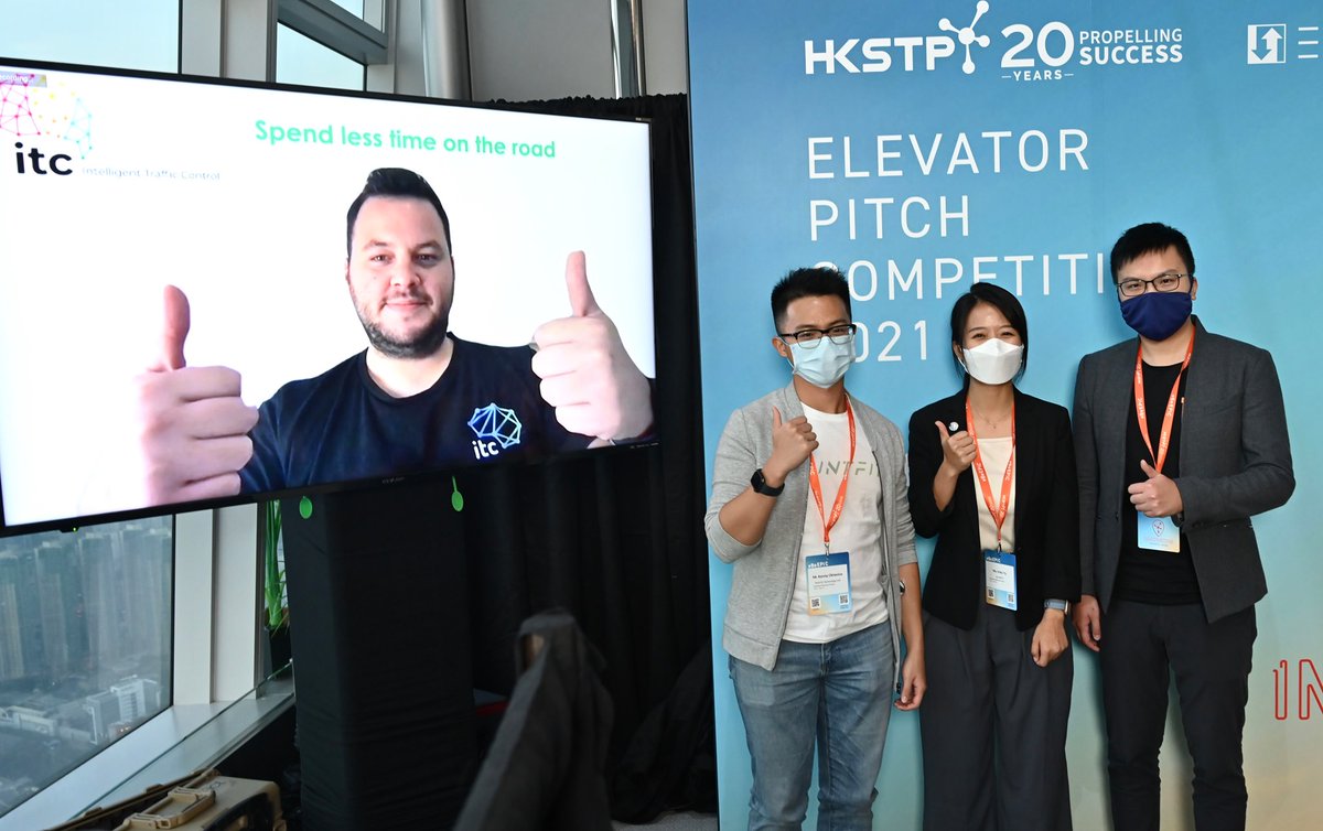 TorontoHKETO's tweet image. 🎉Congratulations to #archREEF, and other category startups at the Elevator Pitch Competition (Nov 5):
FinTech Category Winner:  Wizpresso 濃說 (HK)
Health Technology Category Winner: PointFit Technology (HK)
Smart City Category Winner:  ITC - Intelligent Traffic Control (Israel)