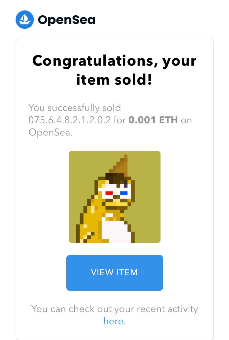 penguixel's tweet photo. SOLD!! THANK YOU VERY MUCH!

https://t.co/pw2T9cpe6V

First 100/600 Penguixel have dropped

PROMO price 0.001 ETH, NO GAS FEES

Each #nft has been manually created with unique traits and different rarity levels

#nftart #nftartist #nftcommunity #nftvideo #NFTdrop https://t.co/E3aFV9bnYo
