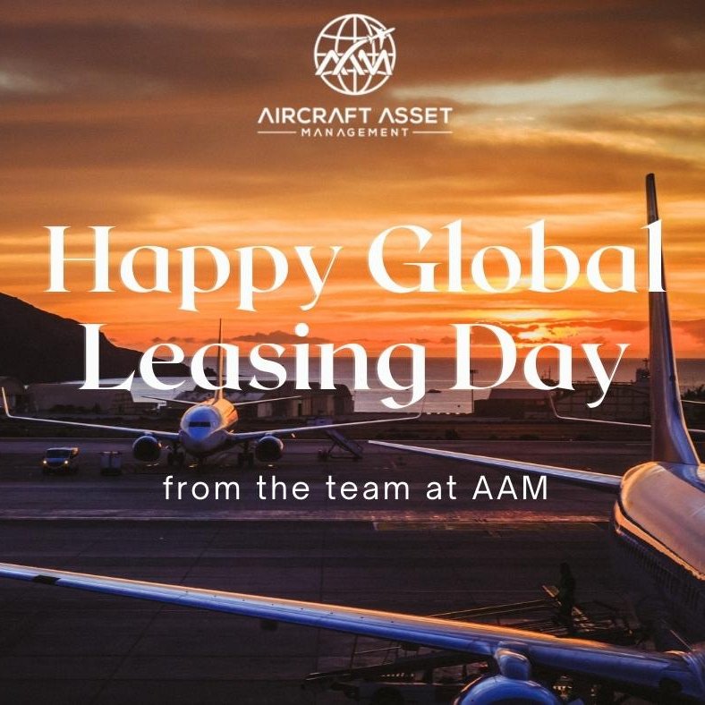 acassetmgmt's tweet image. Happy global Leasing Day!
Have a joyful celebration with your clients and colleagues – enjoy the professional day and be part of the worldwide community.

#globalleasingday #aircraftleasing #aviation #finance #community #aviationleasingindustry #professional #day