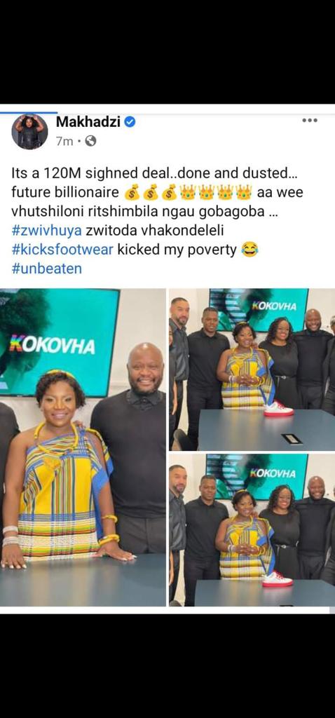 LivhuwaniPreci4's tweet photo. Makhdzi's time to shine ooh ❣️❣️❣️❣️❣️❤️❤️❤️#Makhadzi #AfricanQueen #Kokovha https://t.co/w3eS3c5bo2