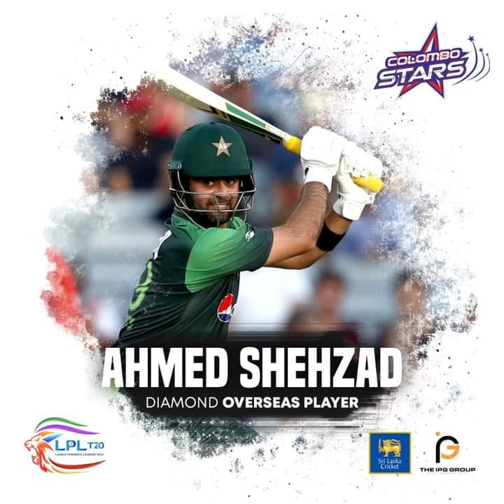News Of the Day fOr Me ♥️🇵🇰🇱🇰 
Thank you @ColomboKings 
wish you all the best @iamAhmadshahzad 👍 alhamdullah 😊🥰
@LPLT20 
#LPLDraft