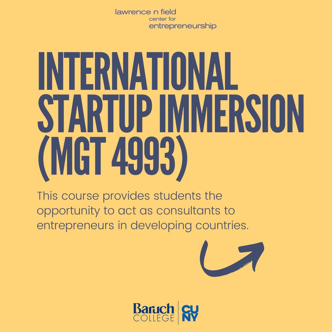 EShipBaruch's tweet image. Spring Semester has begun &amp;amp; we have some new courses!! 📚

To learn more about each course &amp;amp; our other entrepreneurial courses, visit blogs.baruch.cuny.edu/fieldcenter/st…

#baruchcollege #springregistration #cuny #nyc