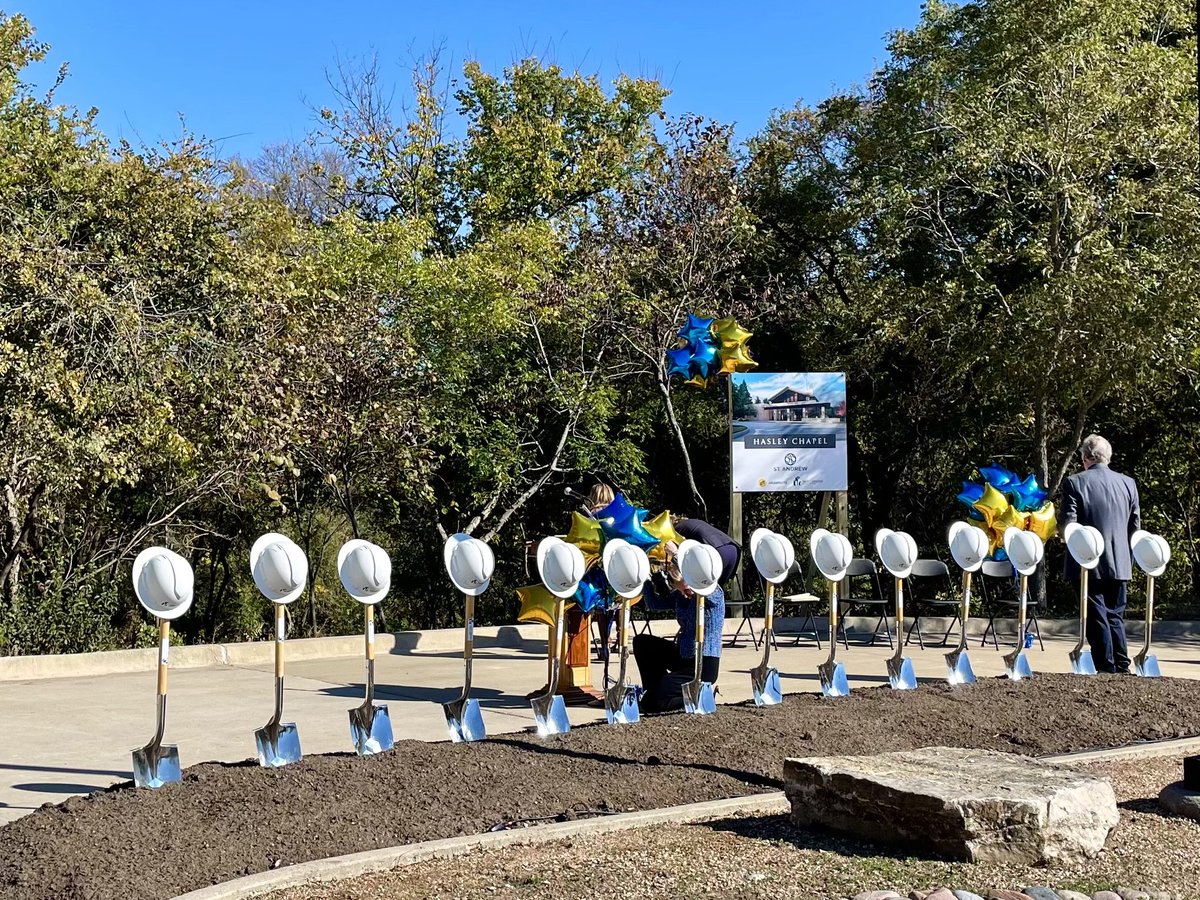 GFFChurchWorks's tweet photo. It was a great privilege to celebrate the groundbreaking for the new Hasley Chapel at St. Andrew United Methodist Church yesterday. The weather was perfect for this special event honoring Reverend Robert Hasley. https://t.co/gdfq79Uib8