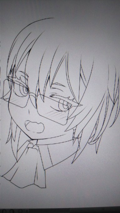 君、ラフと顔違く無い?? 