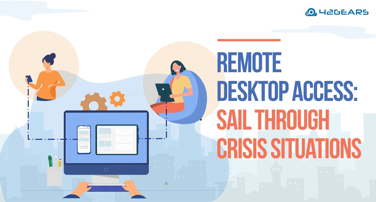 42gears's tweet photo. Did you know that one of the biggest benefits of using a remote desktop software is that it eases the challenges of device management? Learn more about what else remote access can help you achieve
https://t.co/XORJK5YLK9
#RemoteDesktopSolution #remoteaccess #SureMDM #42Gears https://t.co/gH16VPWI4h