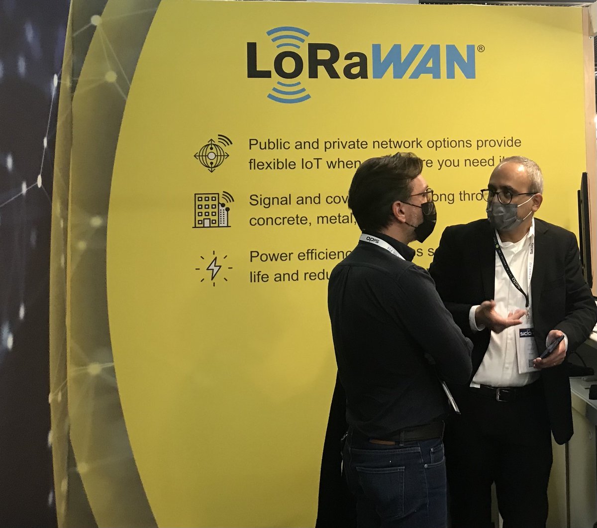Stop by #LoAlliance booth #J05 at @sido_paris to network with members <a href="/Actility/">Actility</a>, <a href="/asystom/">Asystom</a>, @MelissaClimate, and <a href="/OrbiWise/">OrbiWise</a> and learn more about #LoRaWAN!
