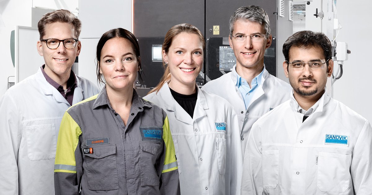 SandvikAdditive's tweet photo. Just one more week until #Formnext2021! The countdown has begun - but there’s still time to schedule a meeting with our experts in metal powders and #3Dprinting: https://t.co/oiorj7fPXz #AdditiveBySandvik #OspreyMetalPowder #BEAMIT https://t.co/zhG73mp0mF