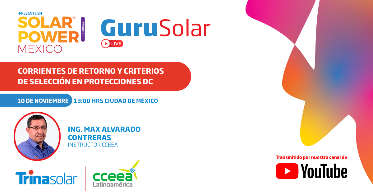 CCEEA's tweet photo. No te pierdas la participación del 𝐈𝐧𝐠. 𝐌𝐚𝐱 𝐀𝐥𝐯𝐚𝐫𝐚𝐝𝐨 𝐂𝐨𝐧𝐭𝐫𝐞𝐫𝐚𝐬 durante la 𝐒𝐎𝐋𝐀𝐑 𝐏𝐎𝐖𝐄𝐑 𝐌é𝐱𝐢𝐜𝐨 en colaboracion con Trina Solar.👷⚡
Regístrate y accede de manera gratuita con el siguiente link.
➡  https://t.co/xsHz8w4naR #CCEEA https://t.co/LOS9HOmxEp