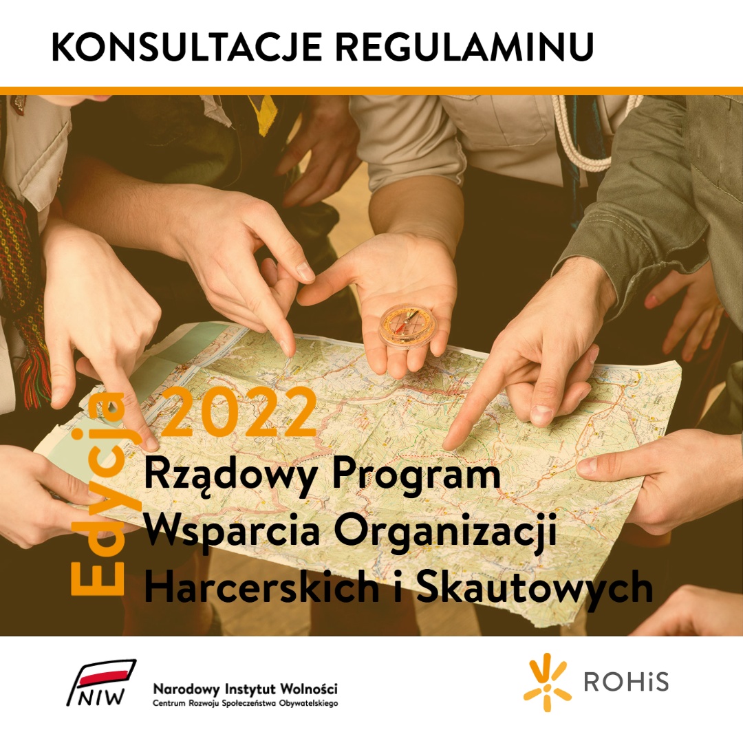 niwcrso's tweet photo. ⚜️ Rozpoczynamy konsultacje regulaminu #ROHiS, edycja 2022
✉️ Zabierz głos w tej sprawie! Zgłoś sugestie lub uwagi. Prześlij je na adres: rohis@niw.gov.pl do 17 listopada 2021 r. (do końca dnia).
🌐 Więcej informacji znajdziesz na naszej www 🔗: https://t.co/IgxWGx3qdx
#NGO https://t.co/DoeWpRYDlZ