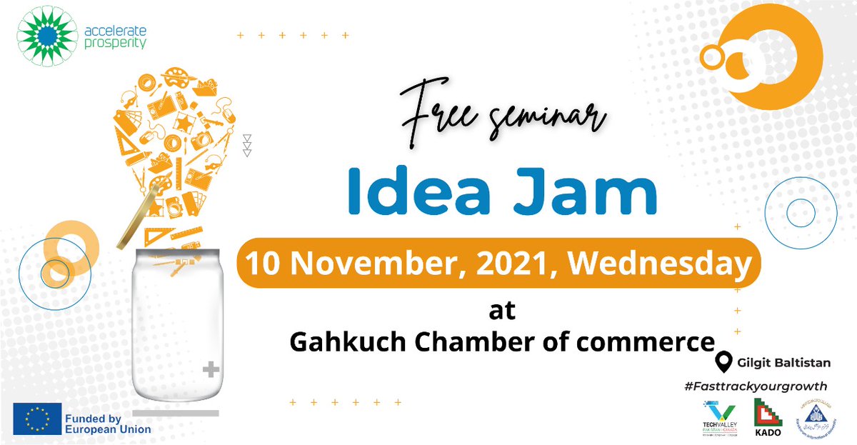 TechValleyPak's tweet photo. Catch our Idea Jam Session at Ghizer Chamber of Commerce, Gahkuch and discuss your ideas of starting your own innovative startup!
Apply now for our Ideation to Creation Bootcamp at: https://t.co/3dPIObH9Nj
#IdeaJam #Ideation2Creation https://t.co/vL1d7e5Mo9