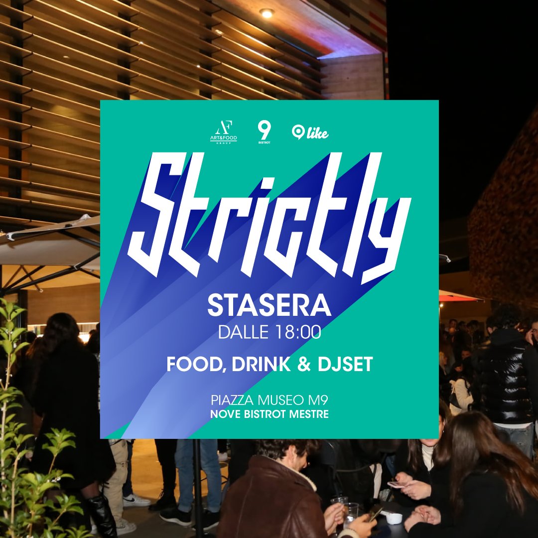 STRICTLYVENICE's tweet photo. STASERA DALLE 18.00
TORNIAMO IN PIAZZA A MESTRE! https://t.co/65o4QR6Qia