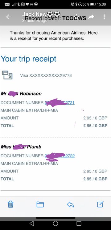 Hmsstu's tweet photo. @britishairways  having to move flights from 1st Nov, package, went up by £865. Now checking in and no seats together, so end up paying £190 extra. Very nervous flyers... anxiety kicking in b4 holiday starts. Disappointed with being forced to pay to sit together. No alternatives! https://t.co/524sD718wA