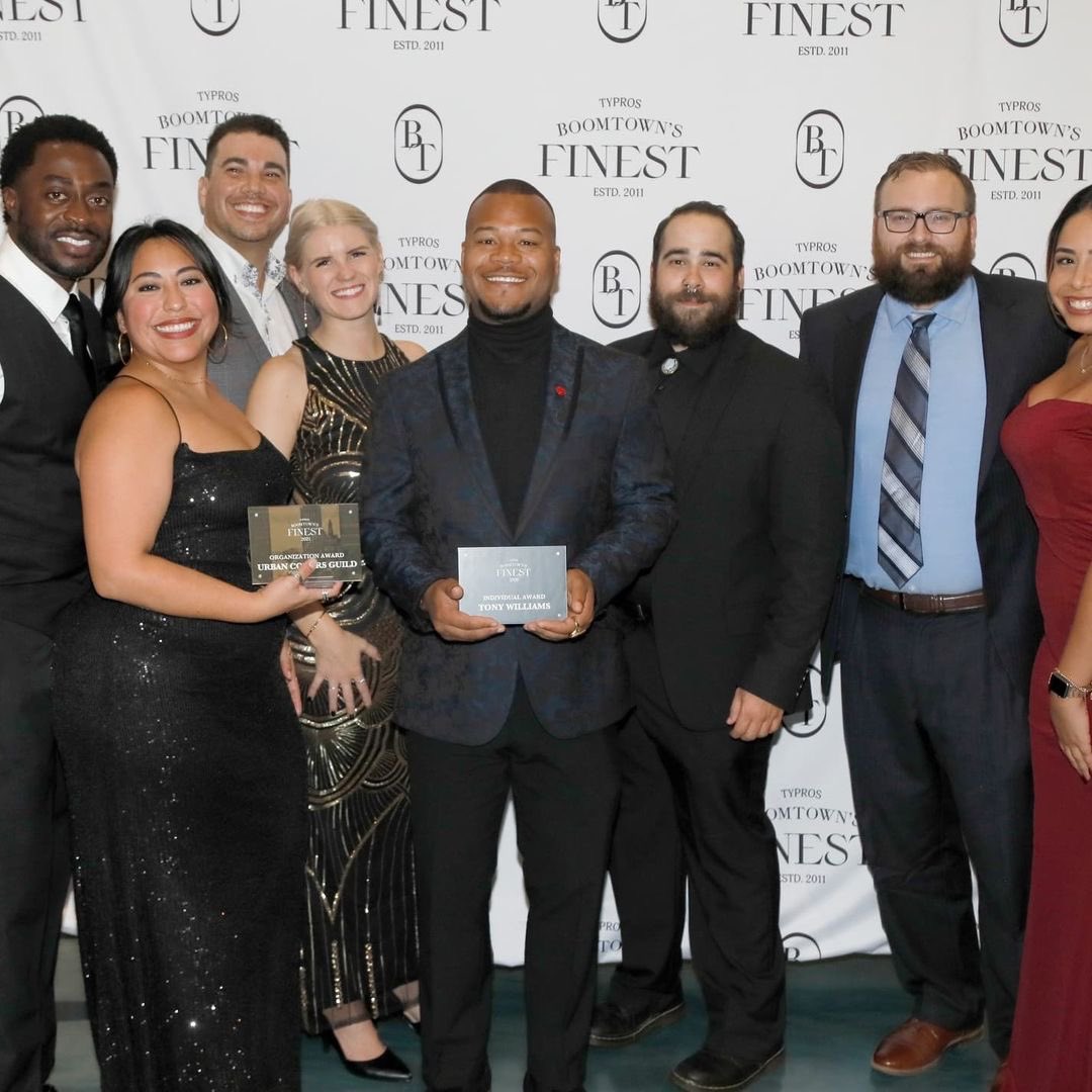 TYProsFund's tweet photo. A glimpse at last week’s magic celebrating @typros Boomtown's Finest. 

Thanks to everyone who came out! 

Stay tuned for announcement of winners and grant recipients. ✨
 #Boomtown https://t.co/gBizkSby46