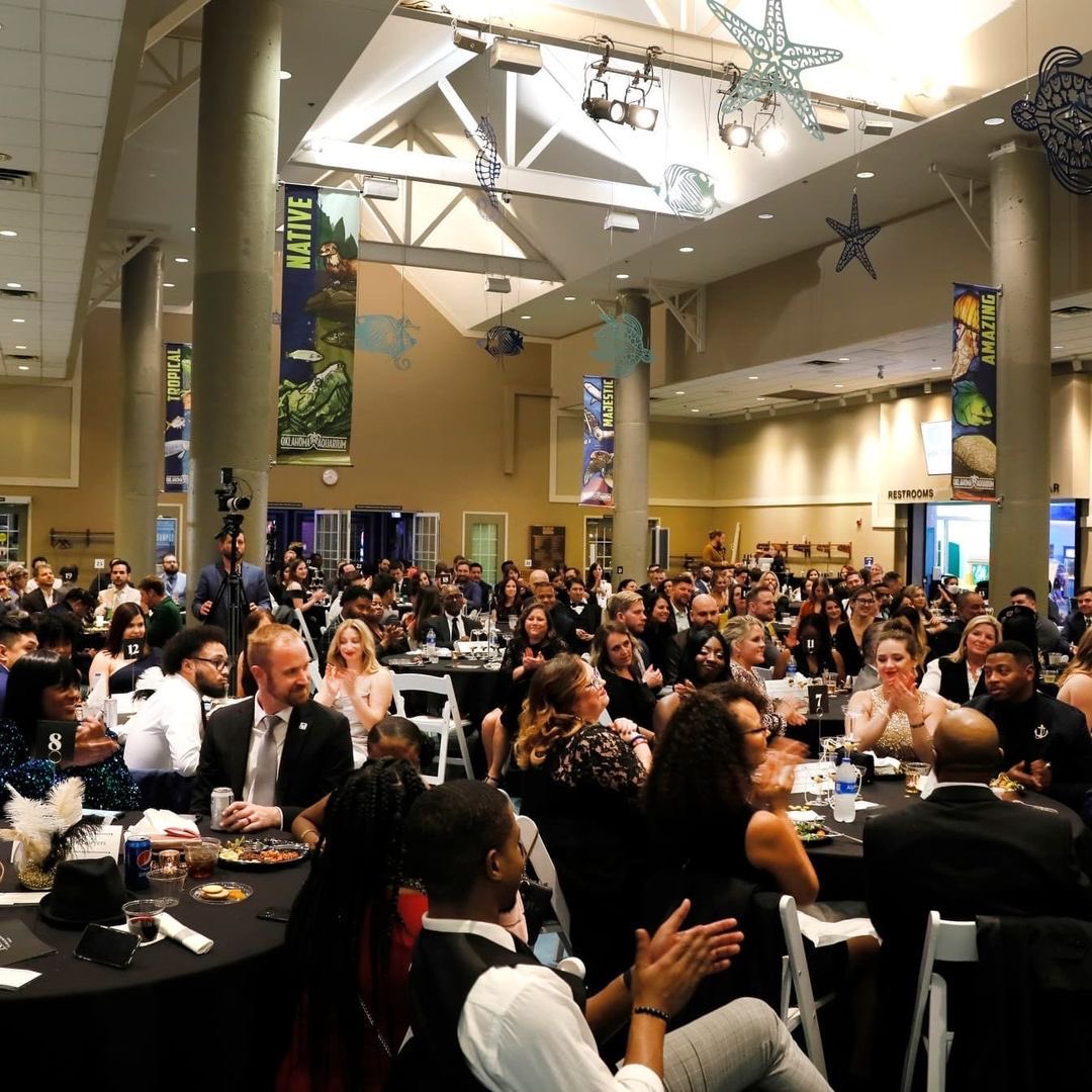 TYProsFund's tweet photo. A glimpse at last week’s magic celebrating @typros Boomtown's Finest. 

Thanks to everyone who came out! 

Stay tuned for announcement of winners and grant recipients. ✨
 #Boomtown https://t.co/gBizkSby46