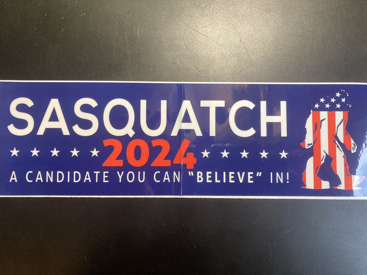 WABigfoot's tweet photo. New sticker from Sasquatch The Legend. I look forward to visiting the new store in Forks #wabigfoot 
https://t.co/sMfbTV3wKb https://t.co/lkFkVJtGkp