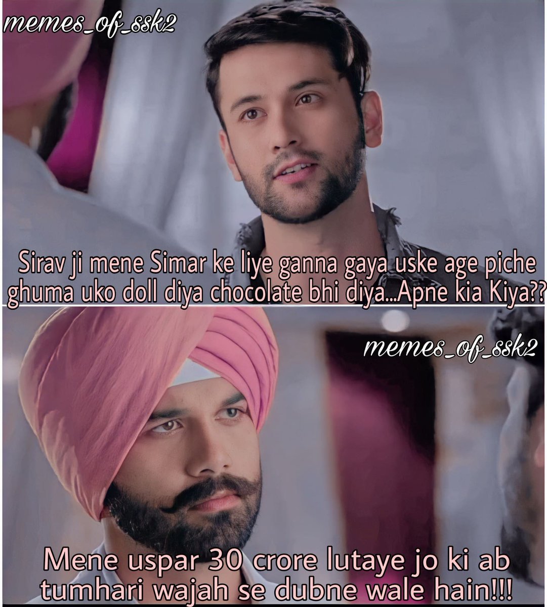 Madhusmita__3's tweet photo. Ladki ka chakkar Hain 😌

#sirav #SasuralSimarKa2 #SSK2 #ssk2memes #aarav #sammar @TheAvinashM @summitbhardwaj https://t.co/h9hUg0bZ5A