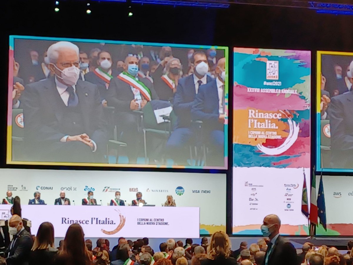 🔴𝑰𝒏𝒂𝒖𝒈𝒖𝒓𝒂𝒛𝒊𝒐𝒏𝒆 𝒅𝒆𝒍𝒍'𝑨𝒔𝒔𝒆𝒎𝒃𝒍𝒆𝒂 𝑵𝒂𝒛𝒊𝒐𝒏𝒂𝒍𝒆 𝒅𝒆𝒍𝒍'𝑨𝒏𝒄𝒊
Ho partecipato oggi inaugurazione dell'Assemblea Nazionale dell'Anci, con Presidente della Repubblica Sergio Mattarella e Presidente del Senato Maria Elisabetta Alberti Casellati
#anci