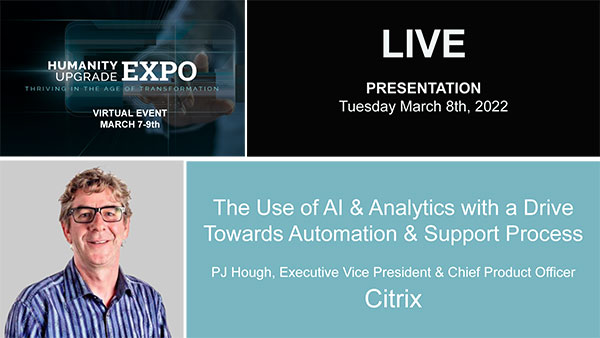 PJ Hough, Executive Vice President &amp; Chief Product Officer <a href="/citrix/">Citrix</a> to present at HUExpo. The World's Premier &amp; Most Important Global Event on Life Sciences | Healthcare | BioTech | Cloud Computing.<a href="/pjhough/">PJ Hough</a> <a href="/IoT2040/">Roger Strukhoff</a> 
humanity-upgrade.events/facility/pj-ho…
#lifesciences #AI #cloud