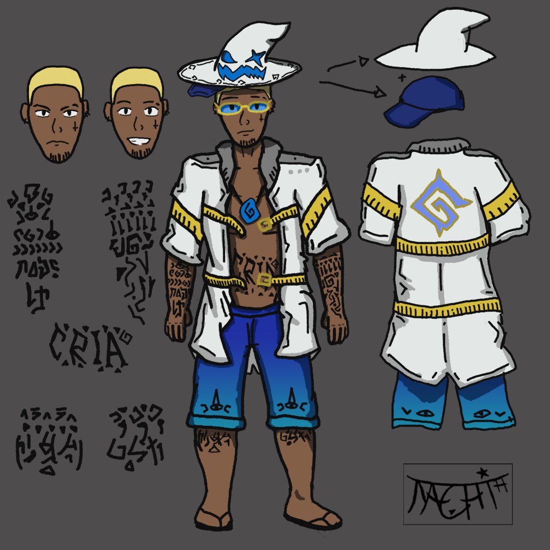_nachth's tweet photo. @yorii_art Você tem 45min pra desenhar meu OC
O nome dele é Mann' Dhrarké https://t.co/ZtQNa7SM1D