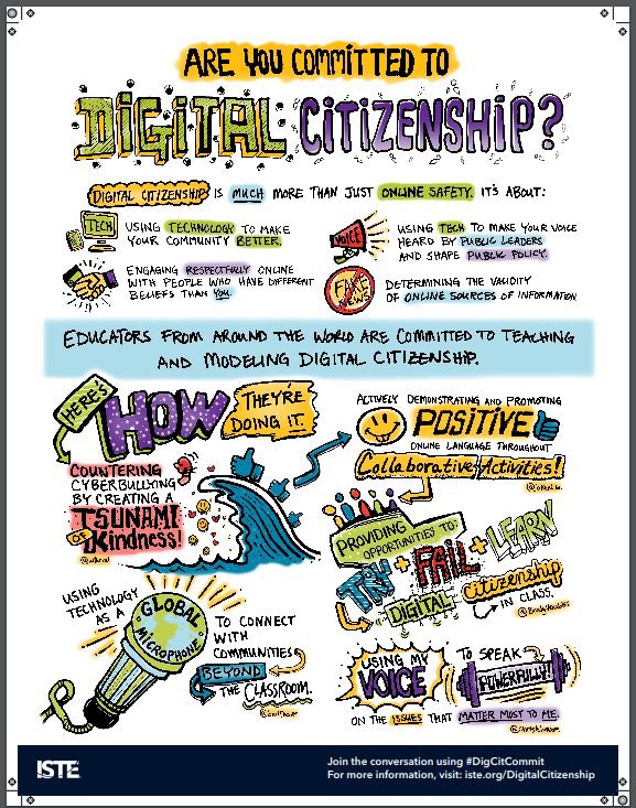 emily_mitchell9's tweet photo. Digital Citizenship must be woven into our everyday lessons as we utilize technology more and more in the classroom! #sbuITL5633 https://t.co/HOaZgH2IJU