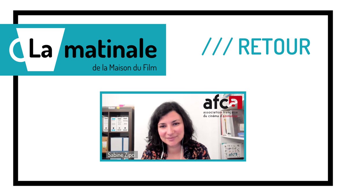 /// RETOUR - La matinale

Ce matin Sabine Zipci, déléguée générale de l’Association française du cinéma d'animation, nous a présenté les activités et missions de l’association. 

Rendez-vous le mois prochain pour une prochaine rencontre avec un·e professionnel·le de l’audiovisuel