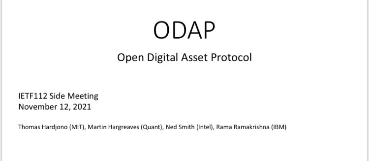 industry_q's tweet photo. ODAP | Open Digital Asset Protocol.

✅ QUANT 
✅ IBM
✅ MIT
✅ INTEL
✅ HYPERLEDGER

Powered by $QNT https://t.co/snWZLh3Nta
