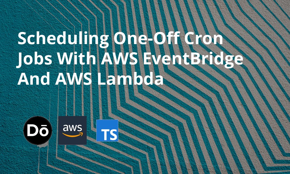 A meta-post that details the spike that I used for scheduling this very post as a one-off cron job with AWS EventBridge and Lambda. dnok.li/17e3