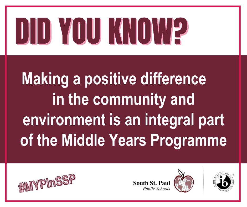 SSPPS6's tweet photo. Action and Service have always been shared values of the IB community. #SSPpride students take action when they apply what they are learning in the classroom and beyond, especially in the MYP community project. #MYPinSSP #SSPcares
https://t.co/bXuXaRHNvs https://t.co/sbgmvau4wU