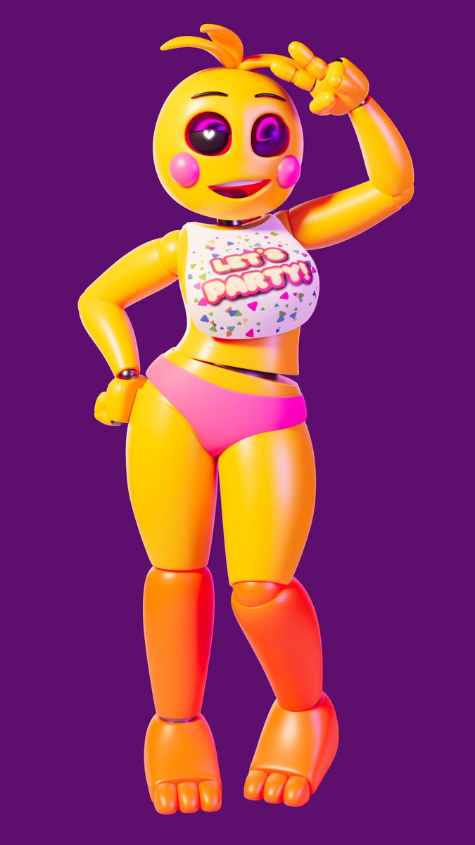 X 上的🔞 AshleyOrange 🔞(Comms open)：「Toy Chica is here and ready! #FNAF  #fnafr34 #nsfw t.codowbZFtn77」  X