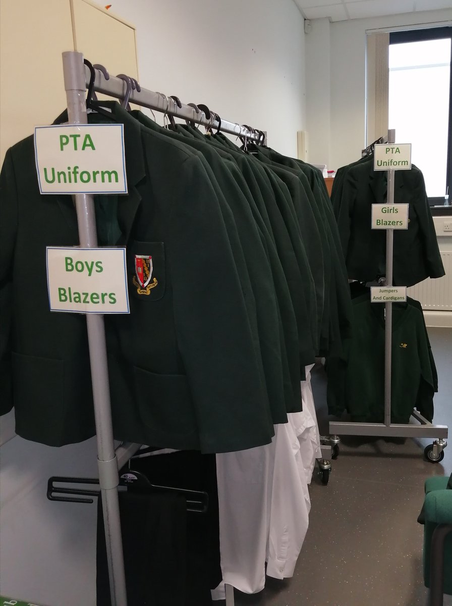 stmungospta1's tweet photo. Just a reminder that the PTA run a School Uniform Recycling Hub in school.  Email us at stmungospta@outlook.com or ask the school office if you need anything.  We are also grateful for uniform items your pupil no longer needs especially ties, blazers.  Its a great way to recycle https://t.co/VSgGsEdm1t