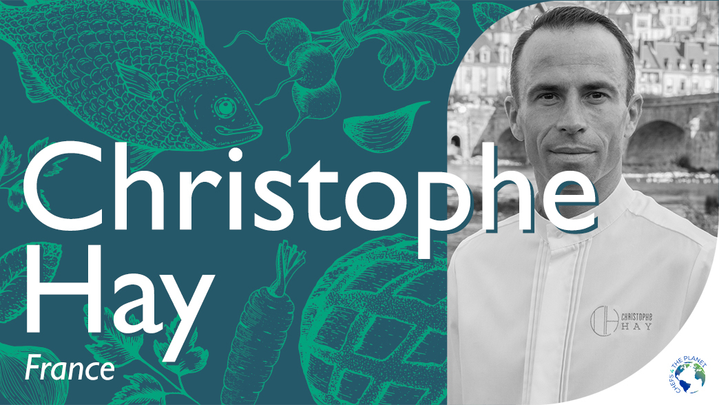 The first chef selected is <a href="/christophehay1/">Christophe Hay</a> 🇫🇷 Coming from the Loire valley, Christophe Hay is committed to the respect of the environment 🌍 He uses only local products and aims to restore the value of forgotten products like freshwater fish from the Loire river📍
<a href="/annelemore/">Anne Le More</a>