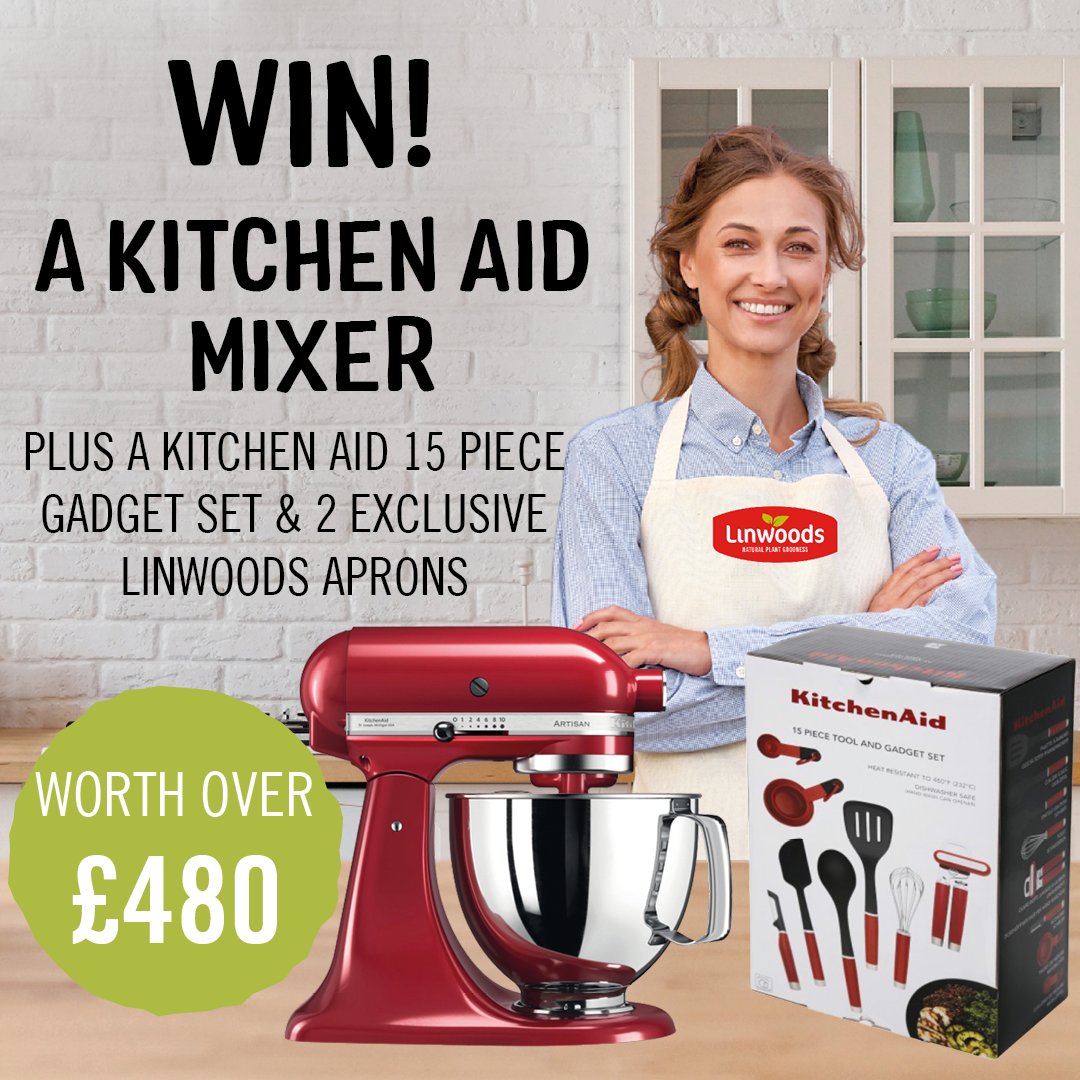 WIN❗️A KITCHEN AID BUNDLE 😍 (WORTH OVER £450)😍🌟

To enter:
❤️FOLLOW 
❤️RETWEET
❤️COMMENT (unlimited entries)

T&amp;Cs apply; Competition closes on the 23rd of November and is open to UK &amp; Ireland entrants only.