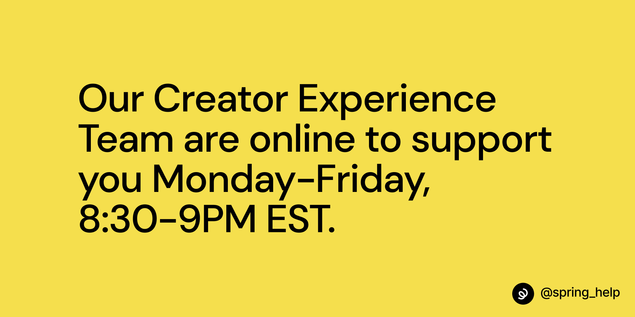 Spring Support (@spring_help) / Twitter