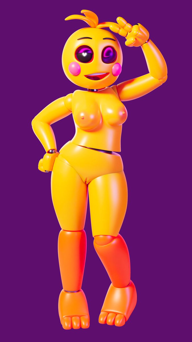 Toy Chica is here and ready!#FNAF #fnafr34 #nsfw.