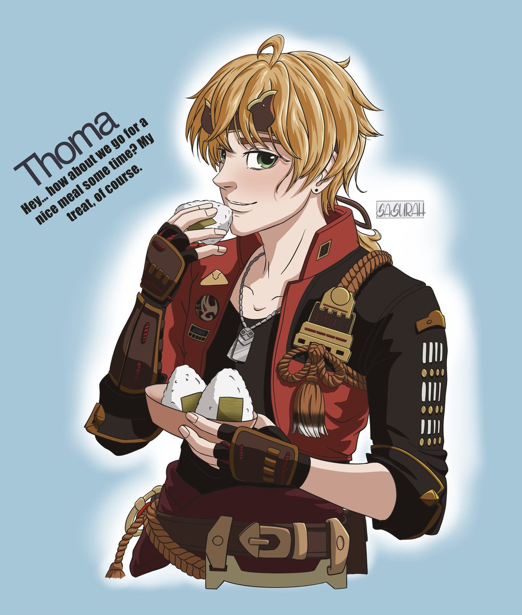 peppypens's tweet photo. Thoma has become one of my fave characters in #GenshinImpact . Not because he’s imba, more because his fighting skills look awesome! 
#thoma #genshinimpactfanart #digitalpainting #manga #thomagenshinimpact 
https://t.co/fMU0PPxxvd https://t.co/4fxU90dwVl