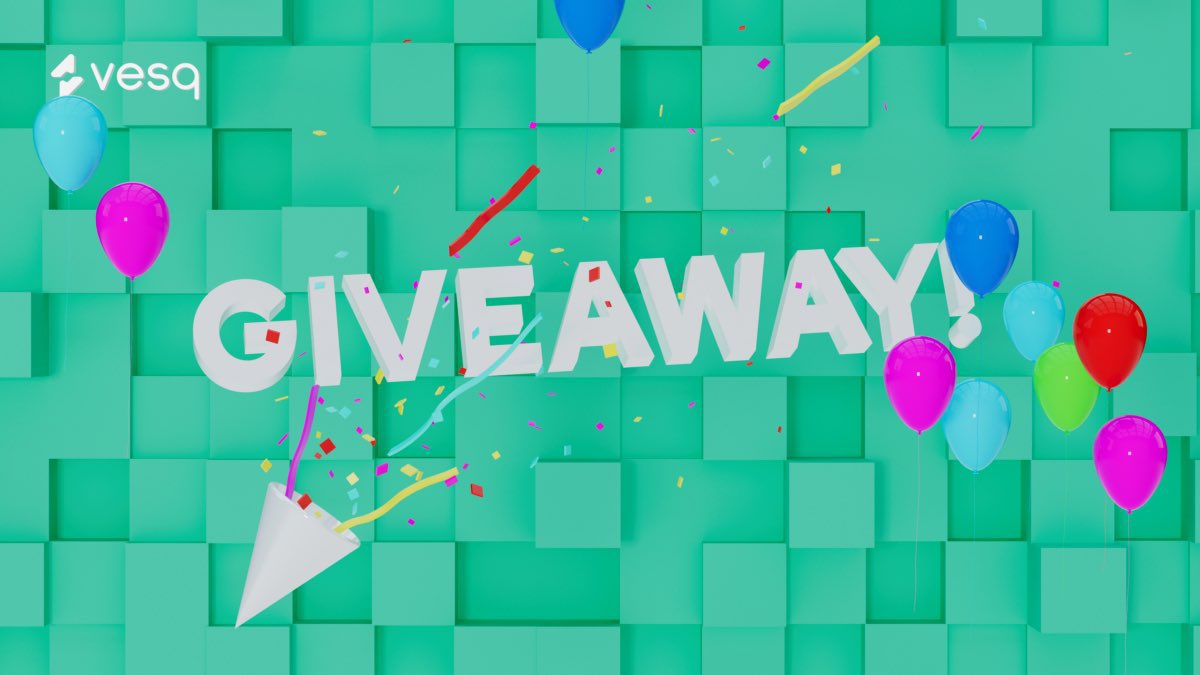 VESQHQ's tweet photo. Time for another giveaway! We are giving away $50 USDC to one lucky winner.

How to enter: 

- Follow us @VESQHQ 
- Like &amp; Retweet
- Tag 2 friends

Winners will be chosen in 24 hours from now on November 10, 2021 @ 12:00 PM UTC. https://t.co/GaOBNJt3vt