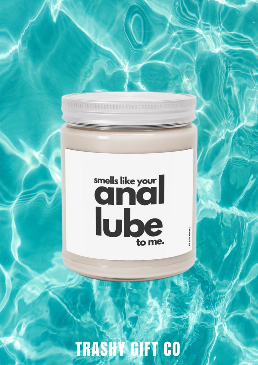 trashygiftco's tweet photo. Smells like your ANAL Lube CANDLE 
 https://t.co/mFmRVEX59q via @Etsy 

Offensive Rude Funny dirty Candles for gag Christmas gift, adults only crude 18+ sex obscene humor meme https://t.co/mrTw5b1GwW