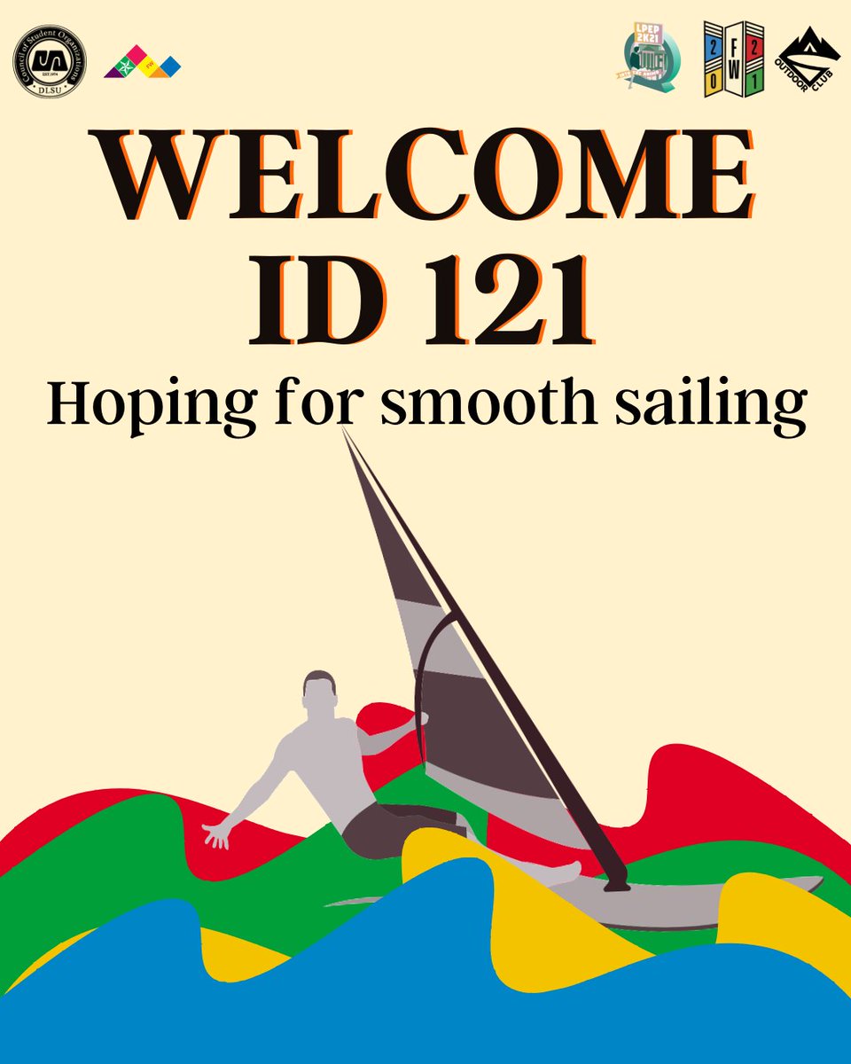 DLSUOutdoorClub's tweet photo. LAND HO, MATEYS! ✨ 

Riding the waves on your college journey is never easy. You’ll never know where the wind might take you. So hoist your sails when the wind is fair. Be the captain of your own journey.

Rooting for your successful cruise. 😎 https://t.co/Zlb1xnOnO5