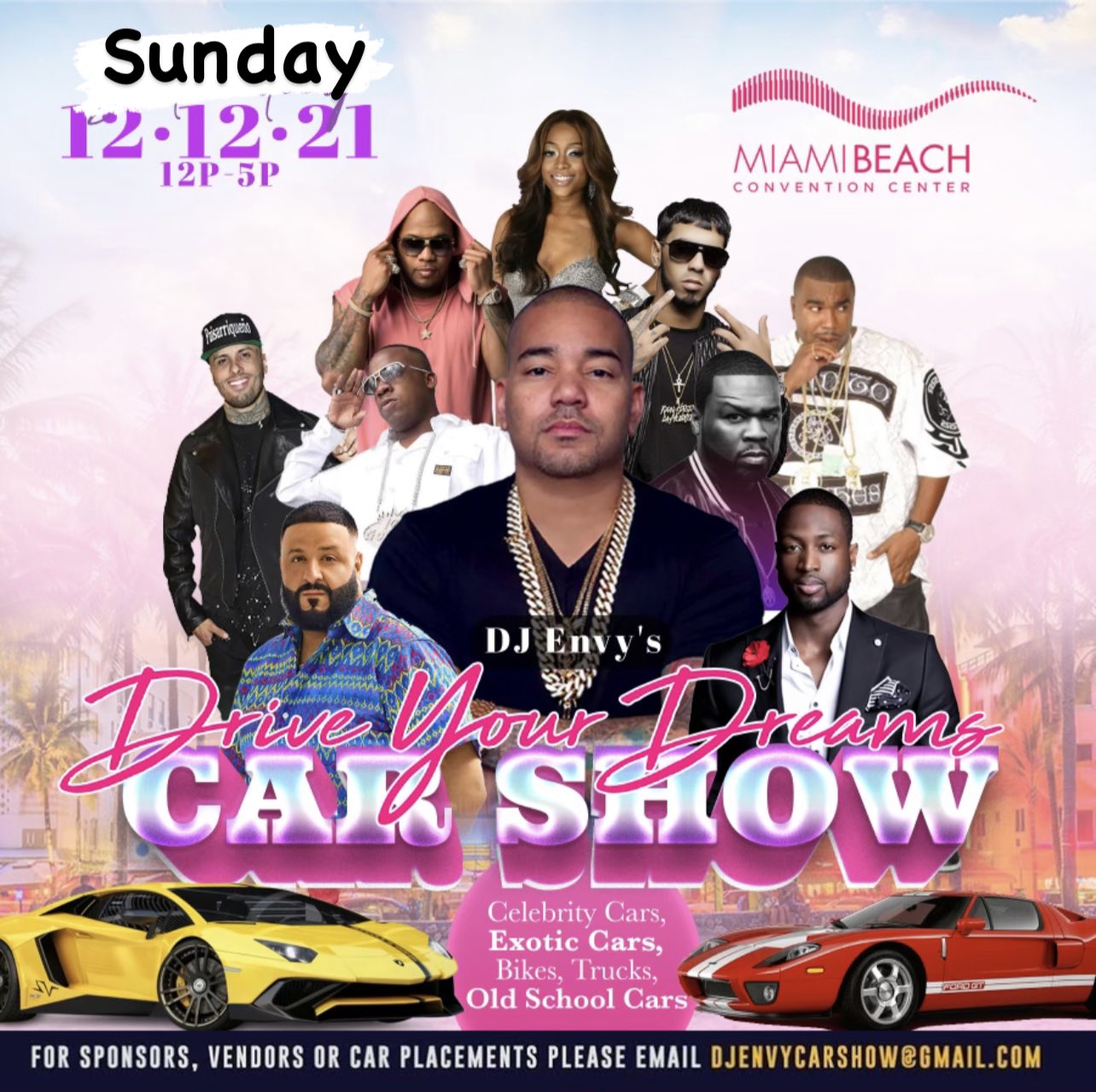 dj envy car show miami