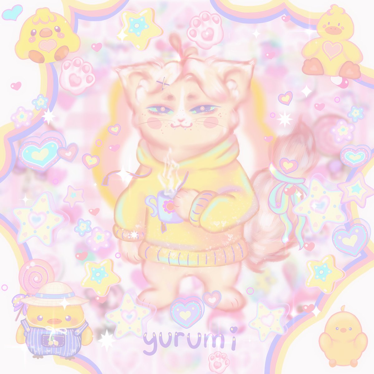 _yurumi__'s tweet photo. 😼
°
°
°
#art #digitalart https://t.co/XgKMgfeGrd