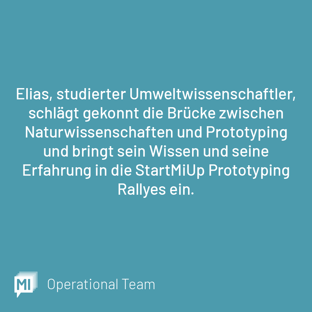 _StartMiUp's tweet photo. #Teamvorstellung 👋
In den nächsten Wochen stellen wir euch hier das StartMiUp Team vor.
Heute stellen wir euch Elias aus der @THMittelhessen vor.
#fcmh_startmiup #GrowWithMi #WorkWithMi #FindMi #mittelhessen
@_FCMH @jlugiessen #ECM @Uni_MR #MAFEX https://t.co/yMyZvbP3ZI
