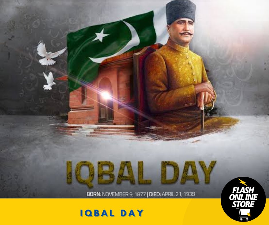 Flashstorepk's tweet photo. “His dream makes the whole nation Proud. Happy Iqbal Day to All”

#IqbalDay #iqbalpoetry #IqbalDay2021 #flashonlinestore #flashonlinestorepk #flashstoreondaraz #daraz11 #flashsaledaraz #hairdryercaptowel #DarazPakistan #DarazLive https://t.co/NoDI2qPz5t