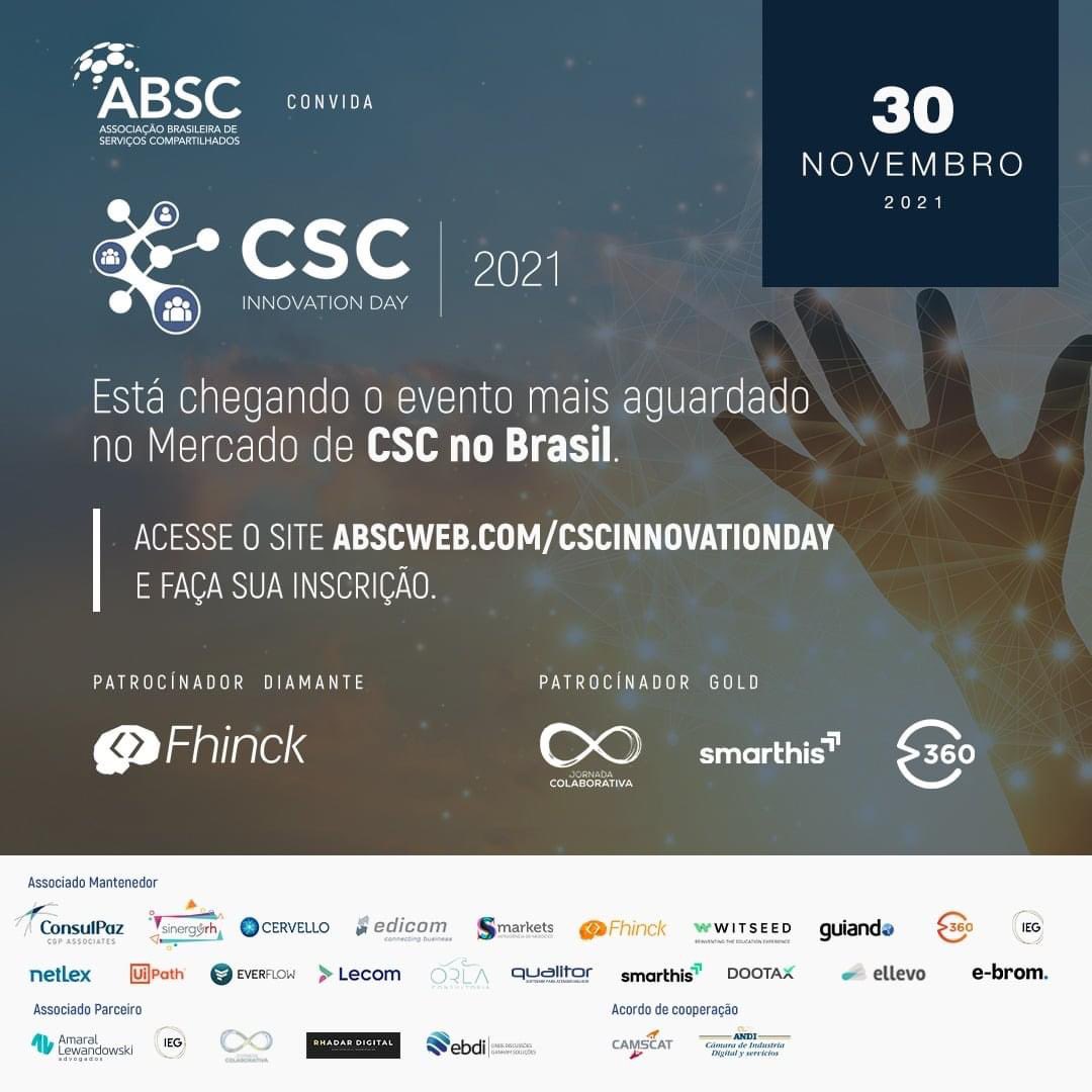 ConsulPaz's tweet photo. A ConsulPaz, como mantenedora da ABSC, convida você para o CSC Innovation Day 2021, que apresentará o tema "CSC sem fronteiras: O futuro do CSC como plataforma digital".

Dia 30 de novembro de 2021!

Saiba mais: https://t.co/R6ktJ7xceE

#consulpaz #cscinnovationday https://t.co/ZLKzUkM3LJ