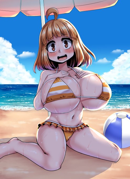 納品しました。リクエストありがとうございました。|三浦景幸さんのコミッション「オリジナルキャラの河内まつりのビキニ姿をお願いします
資料ツイート3枚目のキャラクターです
ポーズ等はお任せします
https://twitter...」 https://t.co/IIdNkEXi4A #Skeb #Commission @skeb_jpより 