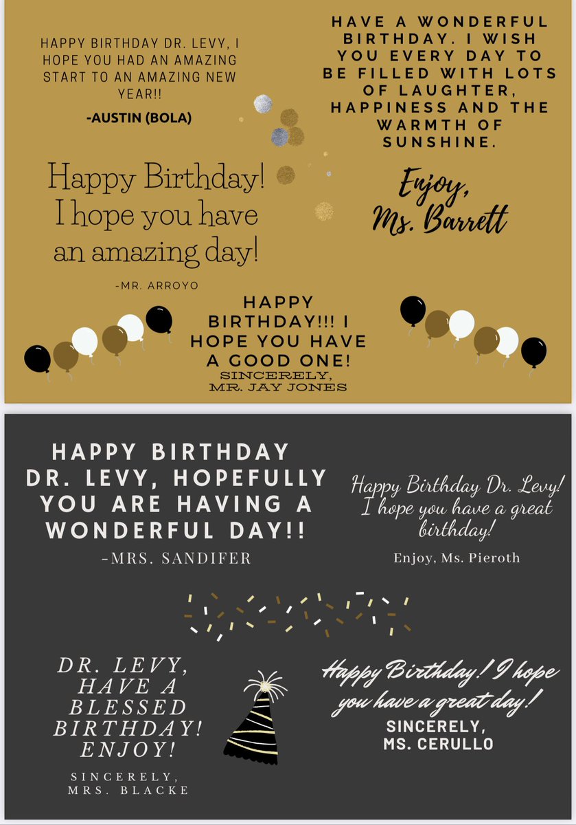 DRCLEVYC's tweet photo. @crest_5 The teachers and staff a BOLA are AWESOME! Thanks for all the wonderful Birthday Wishes! https://t.co/01WKz24sTN